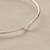 Bracelete de Prata Aro V Regulável na internet