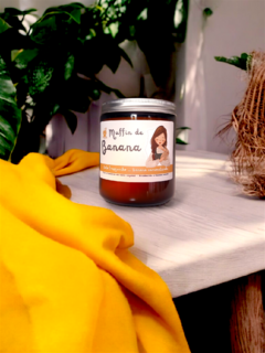 Vela Muffin de Banana - 230ml - comprar online