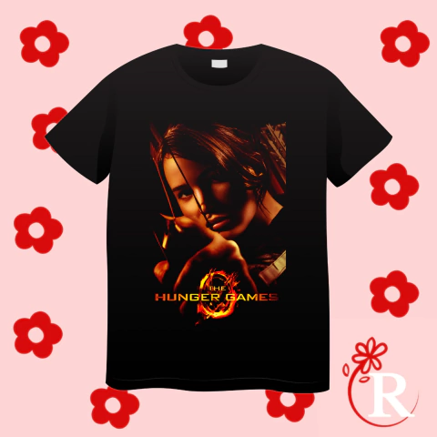 REMERA HUNGER GAMES - DTF