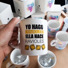 Taza "yo hago ravioles"