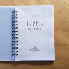 Cuaderno embarazo monitos