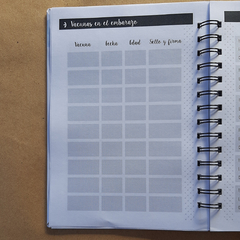Cuaderno embarazo - tienda online