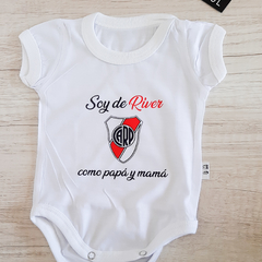 Body de River como papá y mamá