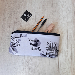 Cartuchera estampaDA X 5