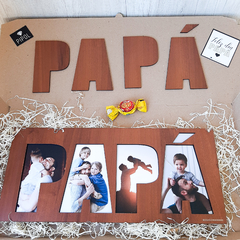 Cuadro Papá en internet