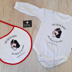 Body + babero personalizado - comprar online