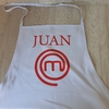 Delantal de cocina Máster Chef con nombre - comprar online