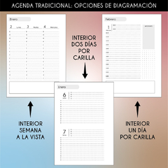 Agenda Corazones - Pipol Creaciones