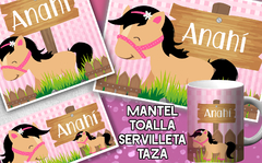 Set de Jardín caballitos
