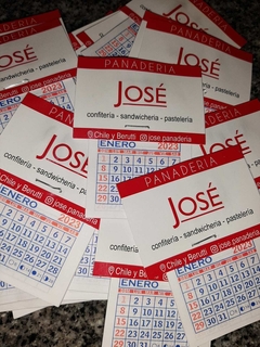 Calendario imantado x 10u - comprar online
