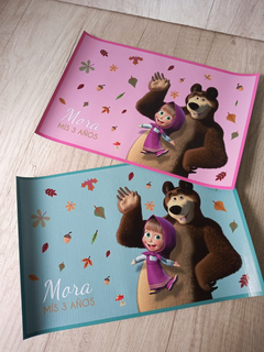 Individuales de lona x16u