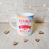 Taza enseñar es dejar huella (para maestra)