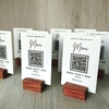 Menú acrilico QR - comprar online