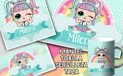 Set de Jardín lol unicornio