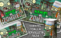 Set de Jardín plantas vs zombies