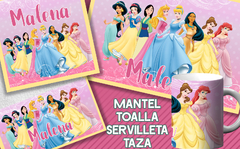 Set de Jardín princesas disney