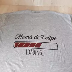Remera baby shower en internet