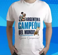 Remera mundial argentina (varios diseños) - Pipol Creaciones