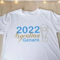 Remera mundial argentina (varios diseños) - comprar online