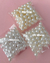 Pérola passante cor off white 10mm - 50 gramas - KD E-commerce