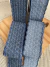Fita jeans xadrez decorativa com bordinha cor azul escuro - 2 metros - comprar online