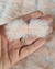 Pompom bigode 70x30mm Rosê – 2 unidades