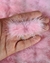Pompom bigode 70x30mm rosa bebê – 2 unidades