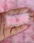 Pompom bigode 70x30mm rosa bebê – 2 unidades