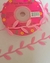 Fita de folhas 25mm rosa bebê – 3 metros - comprar online
