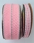 Fita Sinimbu pespontada dupla face rosa e cinza 1903 - 5 metros - comprar online