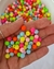 Bolinha leitosa 8mm sortida neon – 50 gramas - comprar online