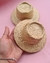 Chapéu de palha 13cm - 1 unidade - comprar online