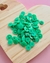 Botão de pressão Ritas 12mm cor verde flúor – 10 Unidades