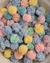 Pompom malha 15mm candy color – 50 unidades