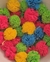 Pompom de malha 25mm cores verão – 20 unidades