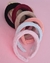 Tiara de pelúcia rosa bebê - unidade na internet