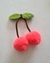 Pompom cereja rosa cítrico – 2 unidades