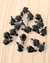 Chaton engrampado gota preto – 10 Unidades