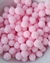 Pompom bolinha rosa bebê 10mm – 4 gramas