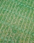 Manta de strass com rosa 3D verde 10mm – 1 unidade