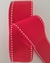 Fita pespontada Yama 38mm Vermelho 235 – 5 metros