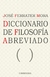 DICCIONARIO DE FILOSOFIA ABREVIADO - Ed Debolsillo