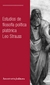 ESTUDIOS DE FILOSOFIA POLITICA PLATONICA