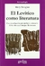 LEVITICO COMO LITERATURA, EL