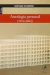ANTOLOGIA PERSONAL - 1974/2022