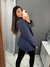 Parka Sarja C/Pelinhos - Marinho - comprar online