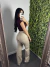 Calça wideleg biotipo jeans nude - Loja B'Mikaylla