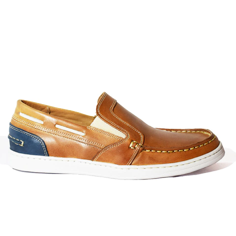 Zapatos Cuero Vacuno Hombre Nauticos Urbano Casual 281 - comprar online