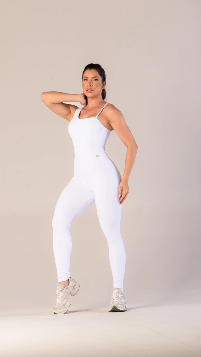 Macacão Yara 9160 Branco
