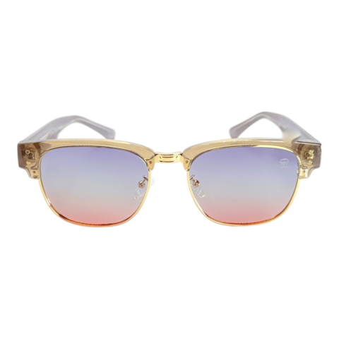 Óculos de Sol Polarizado Feminino Clássico Florescer - Marrom Cristal - comprar online